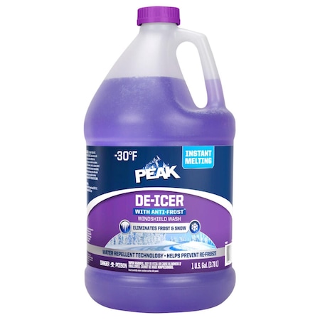 Peak Peak -30 deg Extreme Temperature Windshield De-Icer 1 gal PKA0F3